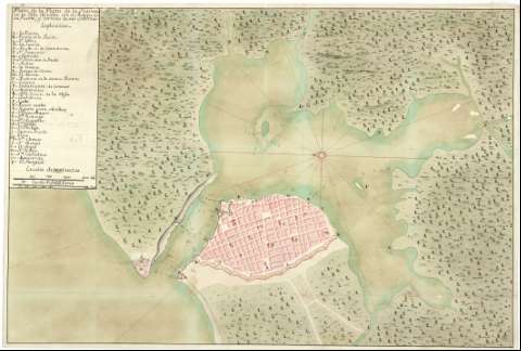 Plano de la Plaza de la Havana  : en la Ysla de... (1740?)